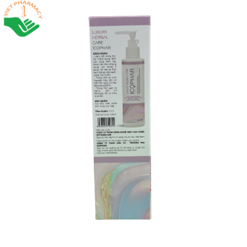Dung dịch vệ sinh vùng kín LUXURY HERBAL CARE ICOPHAR 150ml