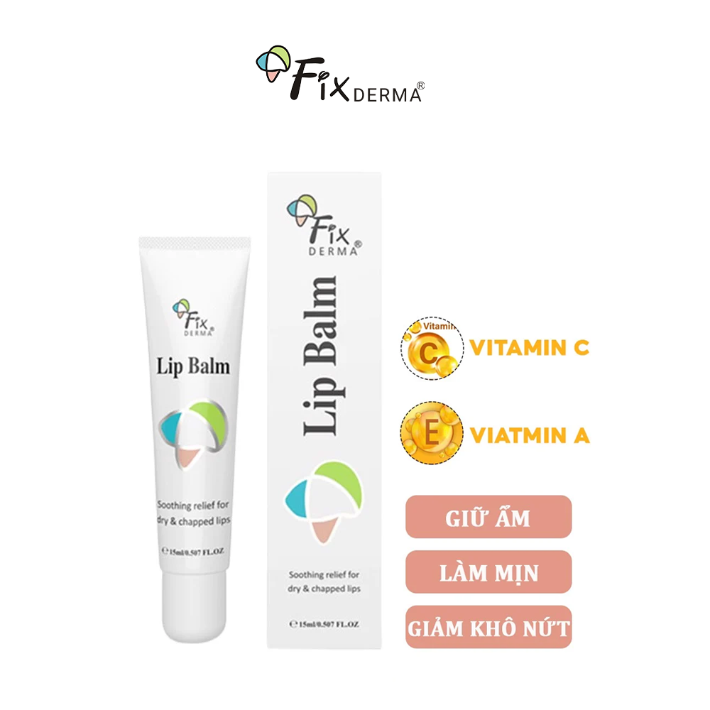 Công dụng Lip balm Fixderma 15ml