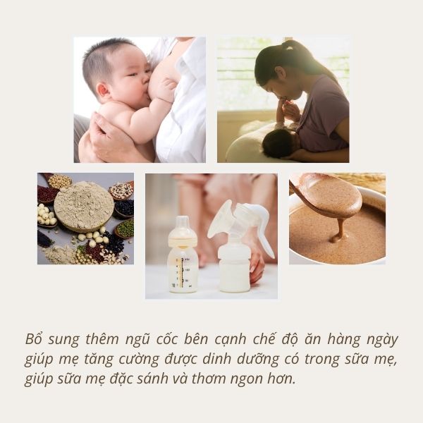 Công dụng của ngũ cốc đặc sữa