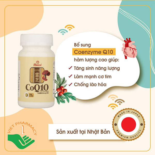 Công dụng nổi bật của viên uống Mamori CoQ10.