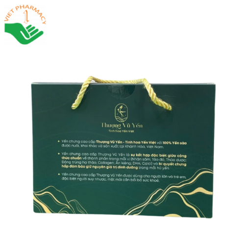 Yến chưng cao cấp mix 6 vị Thượng Vũ Yến (Hộp 6 lọ)
