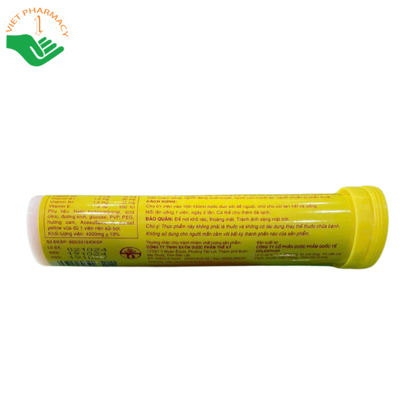 Viên sủi Pluss UST ++ 20 viên