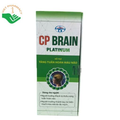 CP BRAIN PLATINUM Hỗ trợ tăng tuần hoàng máu não