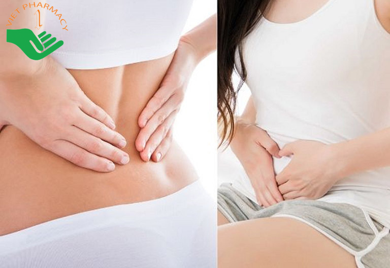 Đau bụng kèm theo đau lưng