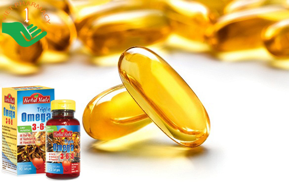 Dầu cá Herbal Made Triple Omega 3 6 9 mang lại nhiều lợi ích sức khỏe đáng kể.