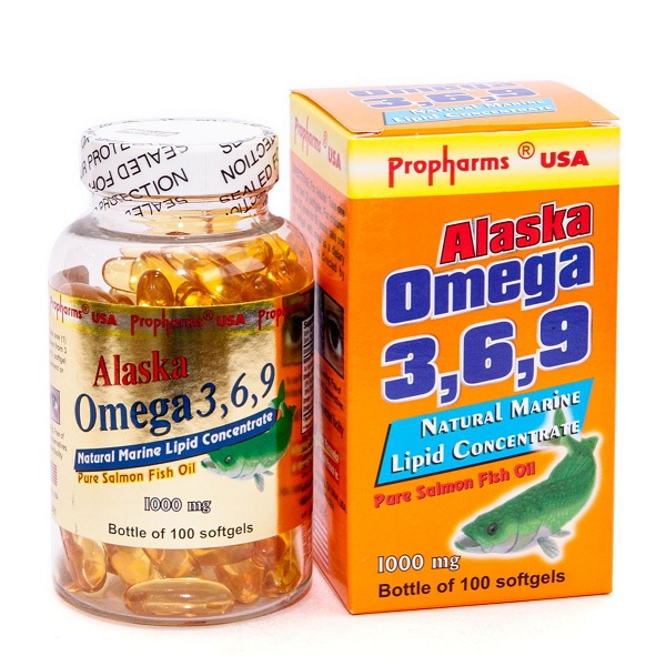 Dầu cá hồi Alaska Omega 3-6-9