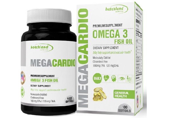 Dầu cá omega 3 của Mỹ MegaCardio Omega 3