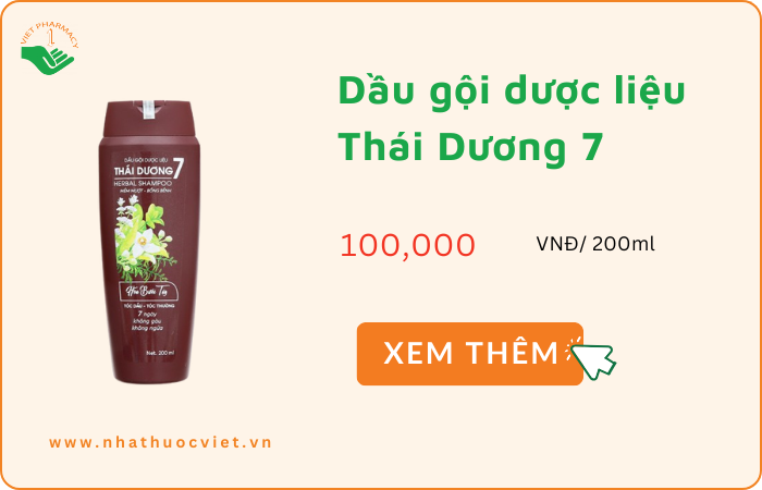 Dầu gội dược liệu Thái Dương 7