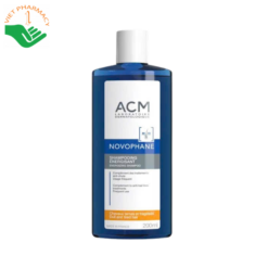 Dầu gội làm sạch và dưỡng tóc khỏe mạnh ACM Novophane Energizing Shampoo 200ml