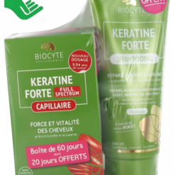 Dầu xả giúp giảm và ngăn ngừa rụng tóc Biocyte Keratine Forte A.Shampooing