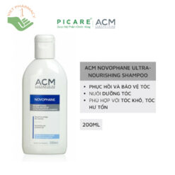 Dầu gội làm sạch da đầu ACM Novophane Ultra-Nourishing Shampoo