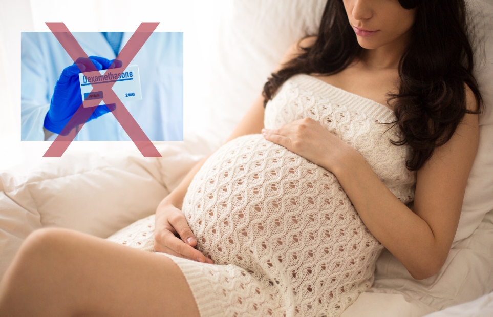 Chỉ được dùng thuốc dexamethasone cho phụ nữ mang thai và cho con bú khi có chỉ định của bác sĩ