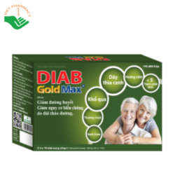 Diab Gold Max - Hỗ trợ hạ đường huyết và cholesterol máu.