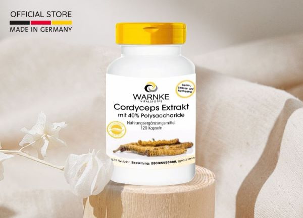 Đông trùng hạ thảo Warnke Cordyceps Extrakt