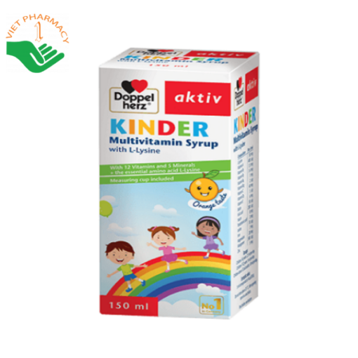 Doppelherz Aktiv Kinder Multivitamin Syrup With L- Lysine