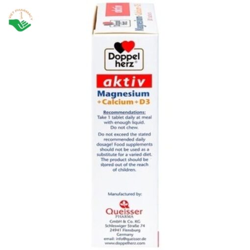 Viên uống Magnesium Calcium D3 - Doppelherz