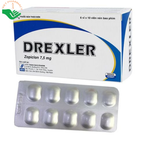 Thuốc Drexler điều trị rối loạn giấc ngủ bất thường (60 viên)