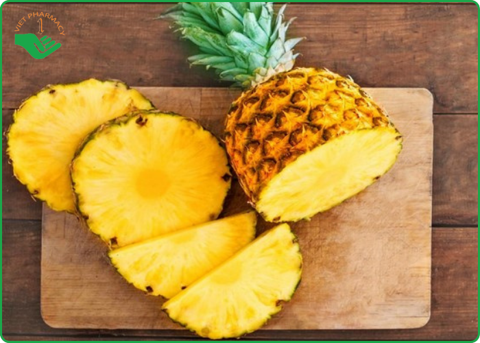 Dứa tươi chứa nhiều thành phần có lợi cho giảm cân