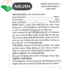 Dung dịch bôi Milian OPC