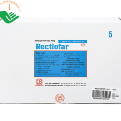 Dung dịch bơm trực tràng Rectiofar trị táo bón