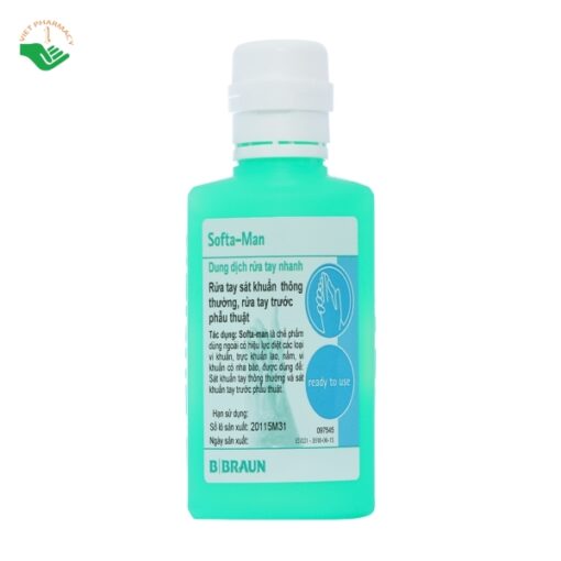 Dung dịch rửa tay khô phòng virus Corona Softa- Man