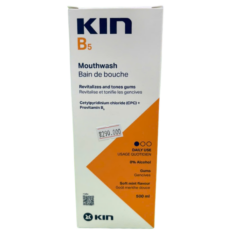 Dung dịch súc miệng Kin B5 500ml ngăn ngừa mảng bám, giúp nướu khỏe mạnh, phòng tránh sâu răng