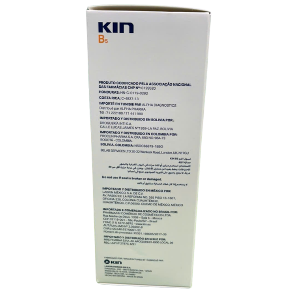 Dung dịch súc miệng Kin B5 500ml ngăn ngừa mảng bám, giúp nướu khỏe mạnh, phòng tránh sâu răng