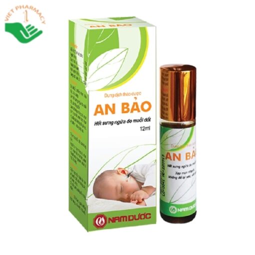 Dung dịch thảo dược An Bảo làm dịu vết đốt côn trùng
