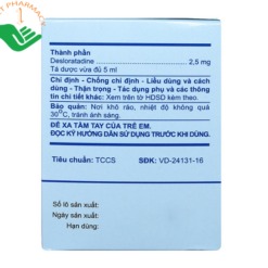 Dung dịch uống A.T Desloratadin