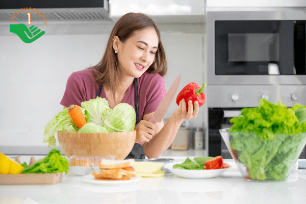 Xây dựng chế độ dinh dưỡng lành mạnh để bảo vệ sức khoẻ cho phái nữ
