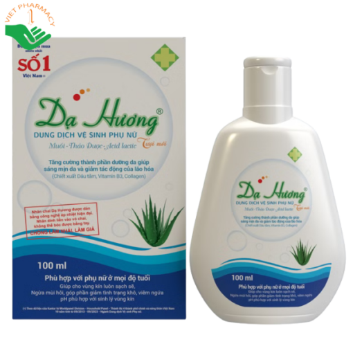 Dung dịch vệ sinh phụ nữ Dạ Hương (chai 100ml)