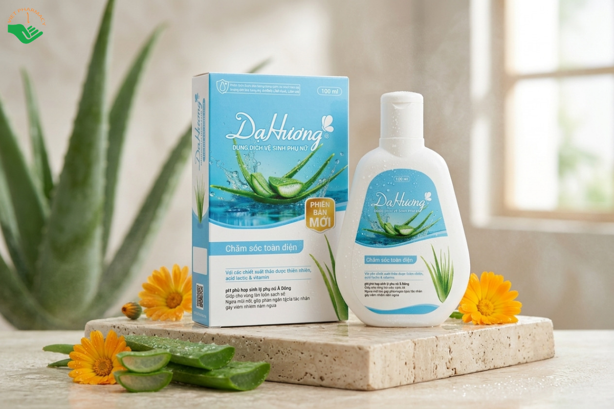 Dung dịch vệ sinh phụ nữ Dạ Hương