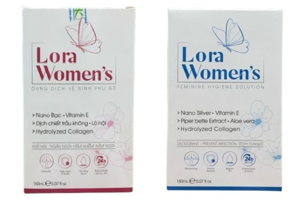 Dung dịch vệ sinh phụ nữ Lora Women's