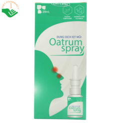 Dung dịch xịt mũi Oatrum Spray giảm viêm mũi, viêm xoang, viêm VA (chai 20ml)