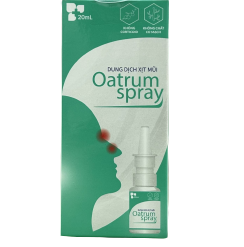 Dung dịch xịt mũi Oatrum Spray