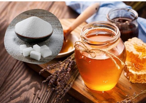 Đường và mật ong làm trắng da