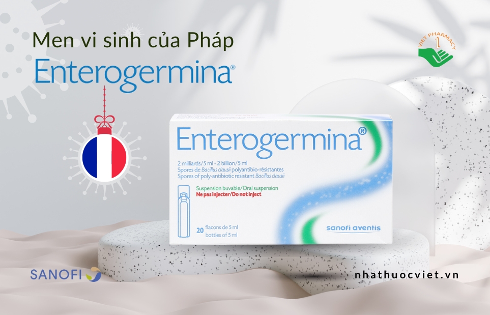 Men vi sinh của Pháp Enterogermina