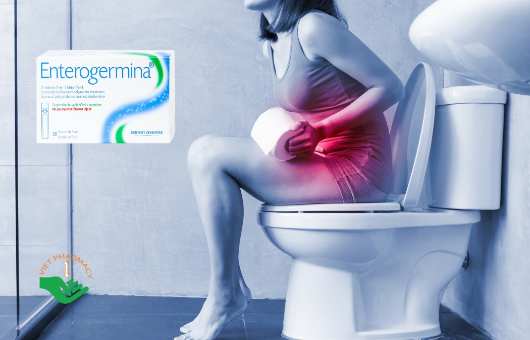 Enterogermina có thể trị táo bón