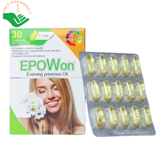 EPOWon Evening Primrose Oil + Vitamin E