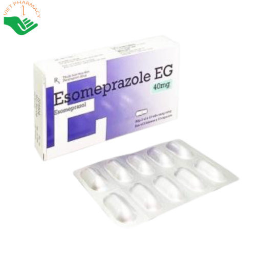 Thuốc Esomeprazole 40mg US điều trị trào ngược dạ dày (3 vỉ x 10 viên)