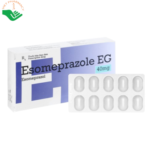 Thuốc Esomeprazole 40mg US điều trị trào ngược dạ dày (3 vỉ x 10 viên)