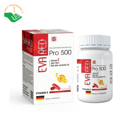 Viên Uống đẹp da Eva Red Pro 500
