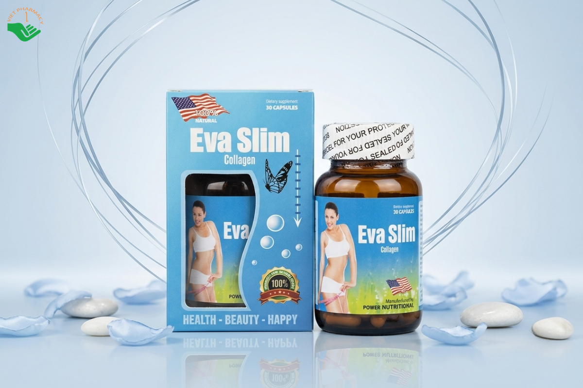 Eva Slim Collagen hỗ trợ giảm cân cho người trưởng thành