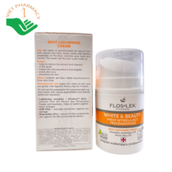 Kem dưỡng trắng da Floslek White & Beauty Spot Lightening Cream 50g