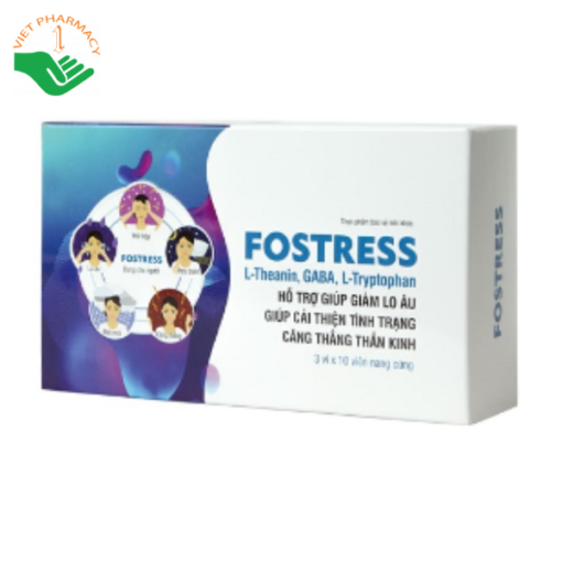Fostress - Hỗ trợ giảm lo âu và căng thẳng mệt mỏi