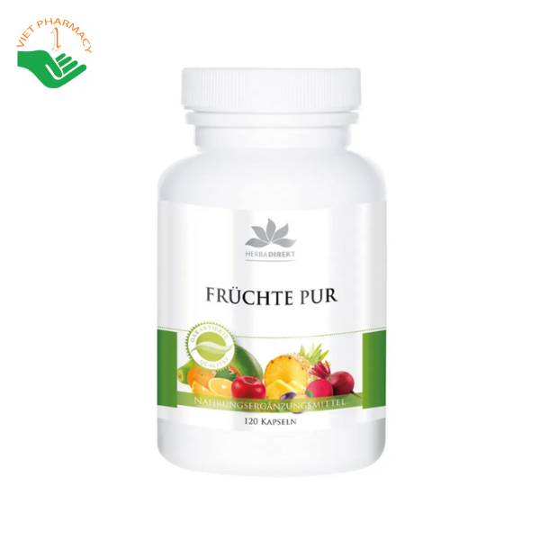 fruchte-pur-opc-1 Viên uống hỗ trợ bổ sung Vitamin Herba Direkt Fruchte Pur