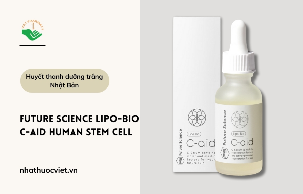 Huyết thanh dưỡng trắng của Nhật Future Science Lipo-Bio C-aid Human Stem Cell Serum