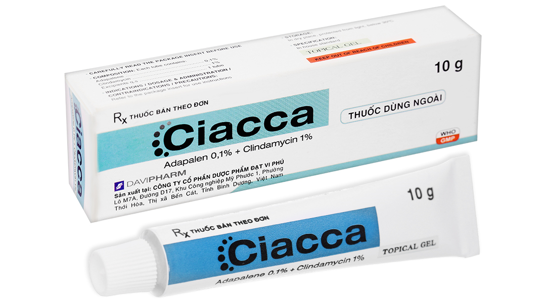 Gel bôi ngoài da Ciacca Đạt Vi Phú
