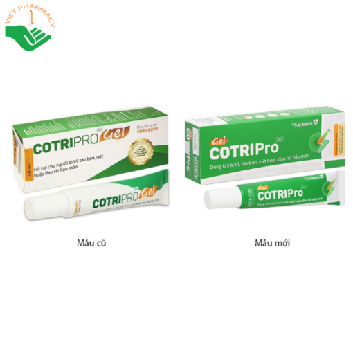 Gel bôi trĩ Cotripro Gel Thái Minh 25g