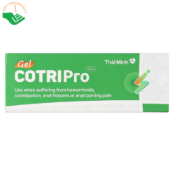 Gel bôi trĩ Cotripro Gel Thái Minh 25g